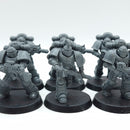 Warhammer Horus Heresy: Space Marines MKII Veterans with Disintegration Weapons (AQ136)