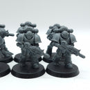 Warhammer Horus Heresy: Space Marines MKII Veterans with Disintegration Weapons (AQ136)
