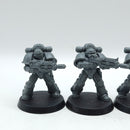 Warhammer Horus Heresy: Space Marines MKII Veterans with Disintegration Weapons (AQ136)