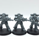Warhammer Horus Heresy: Space Marines MKII Veterans with Disintegration Weapons (AQ136)