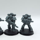 Warhammer Horus Heresy: Space Marines MKII Veterans with Disintegration Weapons (AQ136)