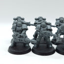 Warhammer Horus Heresy: Space Marines MKII Veterans with Disintegration Weapons (AJ220)