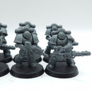 Warhammer Horus Heresy: Space Marines MKII Veterans with Disintegration Weapons (AJ220)