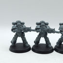 Warhammer Horus Heresy: Space Marines MKII Veterans with Disintegration Weapons (AJ220)