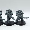 Warhammer Horus Heresy: Space Marines MKII Veterans with Disintegration Weapons (AJ220)