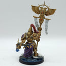 Warhammer 40k: Adeptus Custodes Vexilus Praetors and Shield Captain - Painted (BJ164)