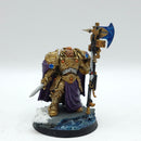 Warhammer 40k: Adeptus Custodes Vexilus Praetors and Shield Captain - Painted (BJ164)