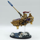 Warhammer 40k: Adeptus Custodes Shield Captain on Bike - Painted (AH160)