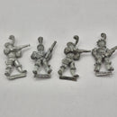 Warhammer the Old World Empire Handgunners x4 - Metal BH193