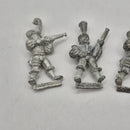 Warhammer the Old World Empire Handgunners x4 - Metal BH193