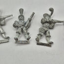 Warhammer the Old World Empire Handgunners x4 - Metal BH193