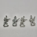 Warhammer the Old World Empire Handgunners x4 - Metal BH195