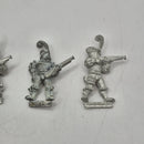 Warhammer the Old World Empire Handgunners x4 - Metal AD013
