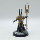 Warhammer Age of Sigmar: Slaves to Darkness Chaos Lord and Sorcerer - Well Painted (AQ104)