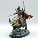 Warhammer Age of Sigmar: Slaves to Darkness Chaos Lord on Karkadrak - Well Painted (AC260)