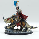 Warhammer Age of Sigmar: Slaves to Darkness Chaos Lord on Karkadrak - Well Painted (AC260)