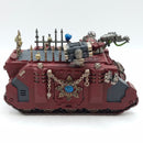 Warhammer 40k: World Eaters Chaos Rhino with Forge World Upgrades (BJ052)