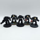 Warhammer 40k: Space Marines Black Templars Terminator Squad (AW081)