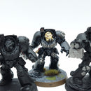Warhammer 40k: Space Marines Black Templars Terminator Squad (AW081)
