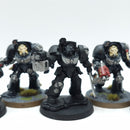 Warhammer 40k: Space Marines Black Templars Terminator Squad (AW081)
