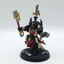 Warhammer 40k: Space Marines Black Templars Chaplain Grimaldus (AD150)