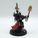 Warhammer 40k: Space Marines Black Templars Chaplain Grimaldus (AD150)