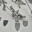 Warhammer the Old World Grail Knights x5 - Metal - no Horses AP031