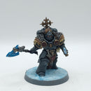 Warhammer 40k: Space Marine Space Wolves Wolf Guard Headtakers - Painted - No Wolves (AC130)