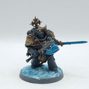 Warhammer 40k: Space Marine Space Wolves Wolf Guard Headtakers - Painted - No Wolves (AC130)