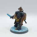 Warhammer 40k: Space Marine Space Wolves Wolf Guard Headtakers - Painted - No Wolves (AT167)