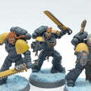 Warhammer 40k: Space Marine Space Wolves Blood Claws - Painted (AC185)
