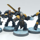 Warhammer 40k: Space Marine Space Wolves Blood Claws - Painted (AC185)