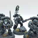 Warhammer Horus Heresy: Space Marine Raven Guard MKIV Tactical Squad - Painted (AT170)