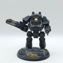 Warhammer Horus Heresy: Space Marine Raven Guard Contemptor Dreadnought - Painted (AI047)