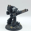 Warhammer Horus Heresy: Space Marine Raven Guard Contemptor Dreadnought - Painted (AI047)