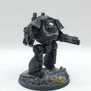 Warhammer Horus Heresy: Space Marine Raven Guard Contemptor Dreadnought - Painted (AI047)