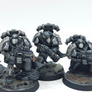 Warhammer Horus Heresy: Space Marine Raven Guard Mor Deythan Squad - Painted (BH044)