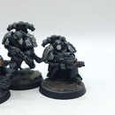 Warhammer Horus Heresy: Space Marine Raven Guard Mor Deythan Squad - Painted (BH044)