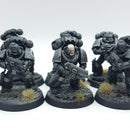 Warhammer Horus Heresy: Space Marine Raven Guard MKIV Tactical Squad - Painted (AW125)