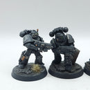 Warhammer Horus Heresy: Space Marine Raven Guard MKIV Tactical Squad - Painted (AW125)