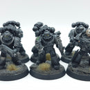 Warhammer Horus Heresy: Space Marine Raven Guard MKIV Tactical Squad - Painted (AQ044)