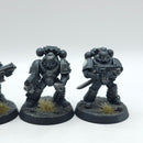 Warhammer Horus Heresy: Space Marine Raven Guard MKIV Tactical Squad - Painted (AQ044)
