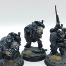 Warhammer Horus Heresy: Space Marine Raven Guard Recon Squad - Painted (AA224)