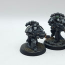 Warhammer Horus Heresy: Space Marine Raven Guard Mor Deythan Squad - Painted (AT015)