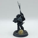 Warhammer Horus Heresy: Space Marine Raven Guard Master of Signals - Painted (AQ083)
