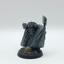 Warhammer Horus Heresy: Space Marine Raven Guard Chaplain/Praetor - Painted (AD211)