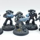 Warhammer Horus Heresy: Space Marine Raven Guard Support Squad - Painted (AD026)
