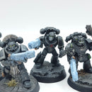 Warhammer Horus Heresy: Space Marine Raven Guard Support Squad - Painted (AD026)