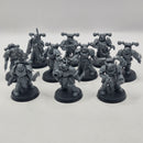 Warhammer 40k Chaos Night Lords Legionaries x 10 AA187