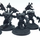 Warhammer 40k: Orks Nobz - Part Painted (AD038)
